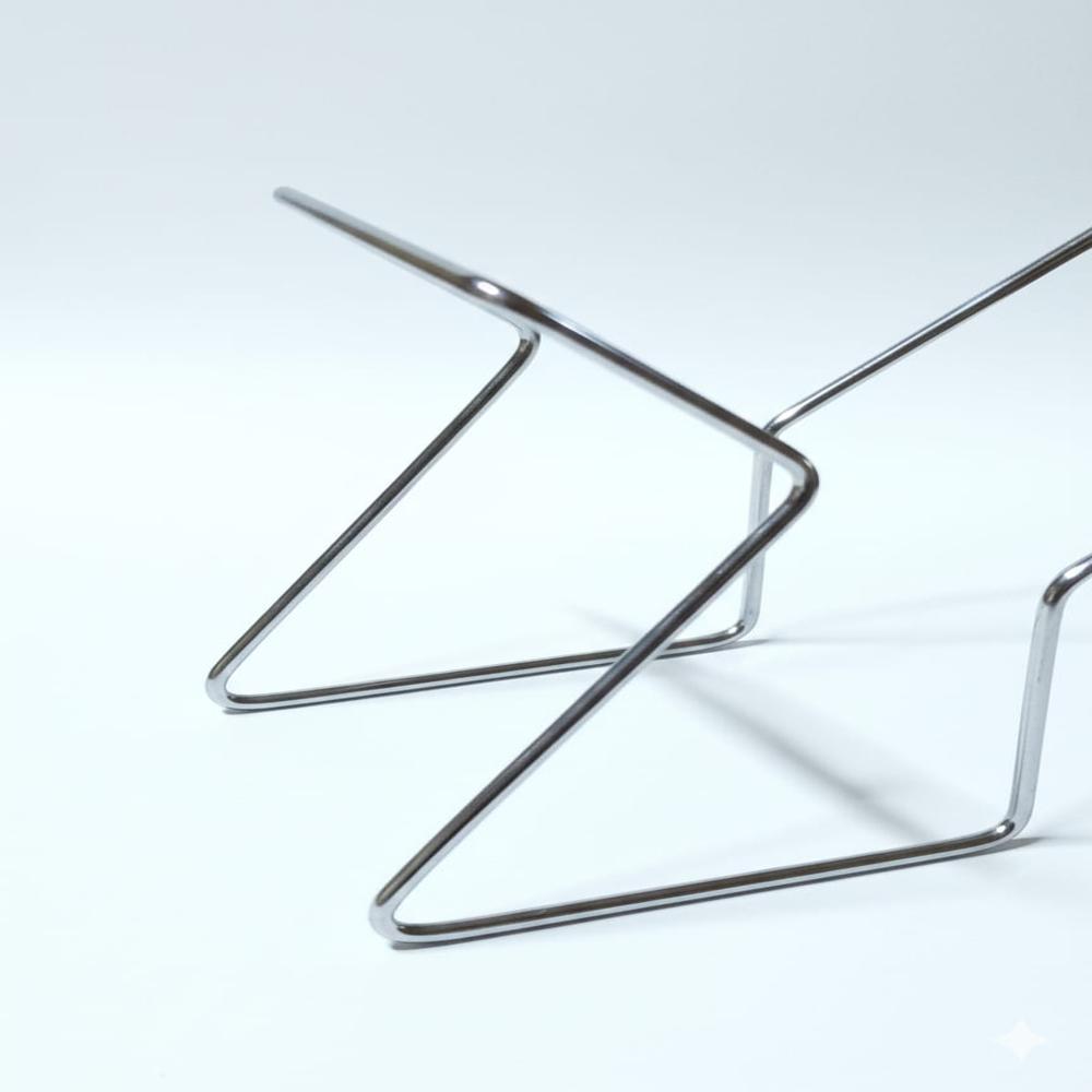 Ss Rice Pot Drainer Stand - Metal Type: Stainless Steel