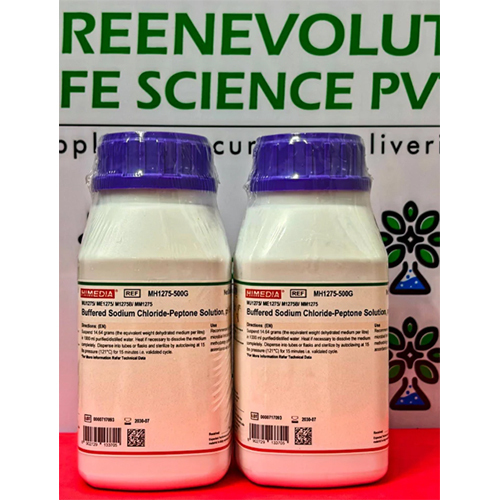 Buffered Sodium Chloride-peptone Solution, Ph 7.0