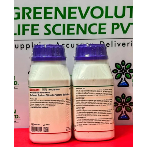 Buffered Sodium Chloride-peptone Solution, Ph 7.0