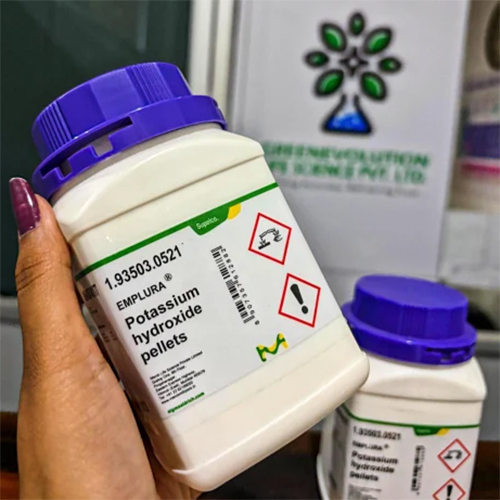 Potassium Hydroxide Pellets, Emplura Merck