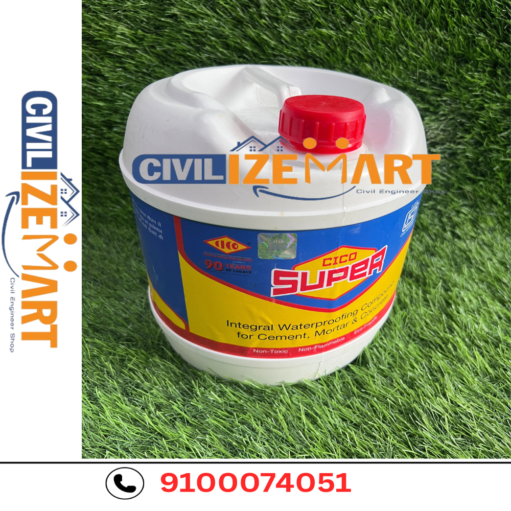 Cico Super Waterproofing Chemical, Packaging Size: 20kg, Liquid