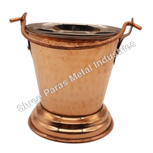 SPM-157 Copper Balti Bucket For Serving