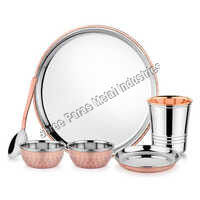 Spm-209 Copper Dinner Set