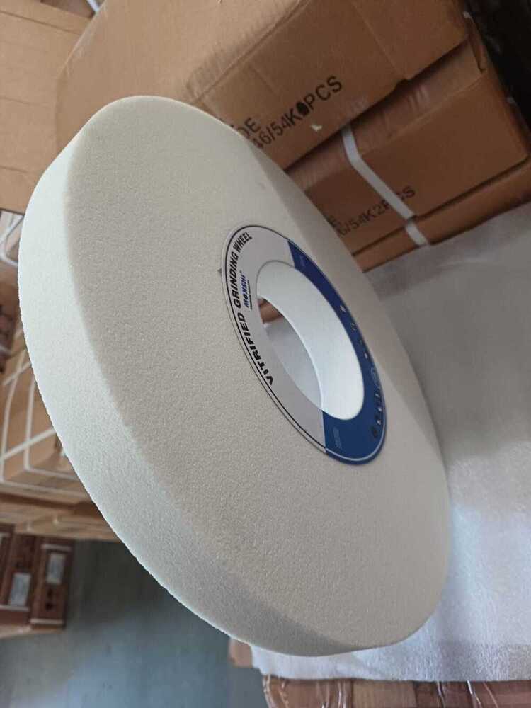 White Aluminum Oxide Grinding Wheel - Cutting Speed: 1900 Rpm