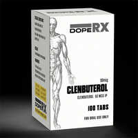 Doperx Clenbu 50mcg 100 Tablets - Clenbut Hydrochloride - Fat Burner For Weight Loss