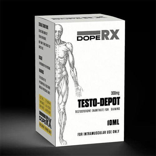 DopeRX Testo Depot 300mg 10ml - Testost Enanthate Injection - Muscle Gain and Strength Ster