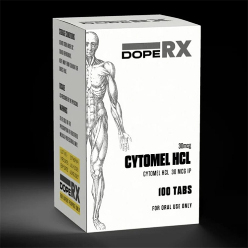DopeRx USA T3 Cytomel HCL 30mg Tablets 100 Tablets for Fat Loss & Metabolism Boost