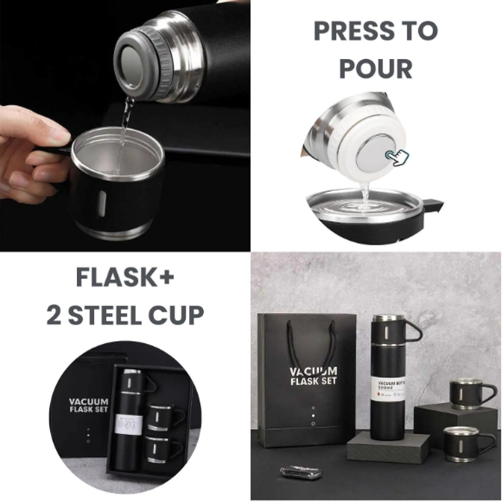 Vacuum flask set
