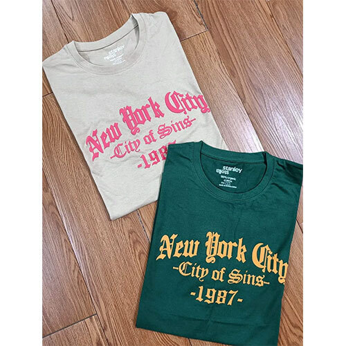 Mens Printed Cotton T-Shirt