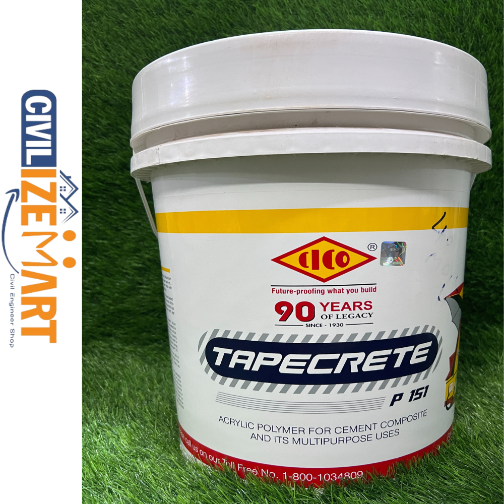 CICO TAPECRETE P-151,  Waterproofing Solution for roofs, basements, and exteriors to protect concrete.