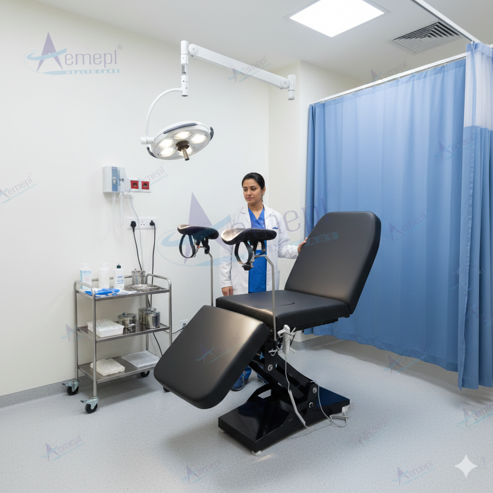 Electric gynecology chair