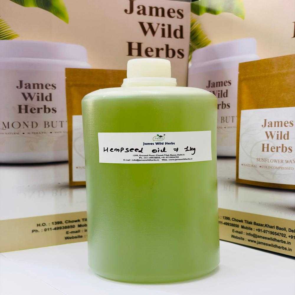 cold press hamp seed oil