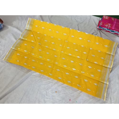 Zari Border Tant Banarasi Saree