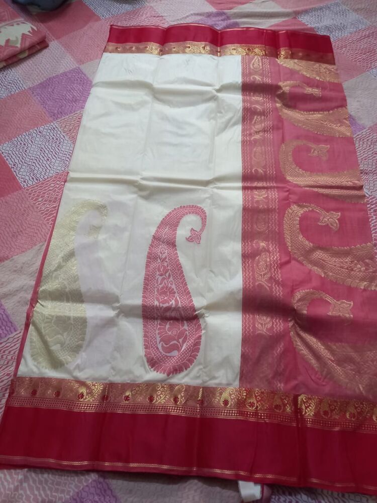 Tussar Tant Banarasi Saree