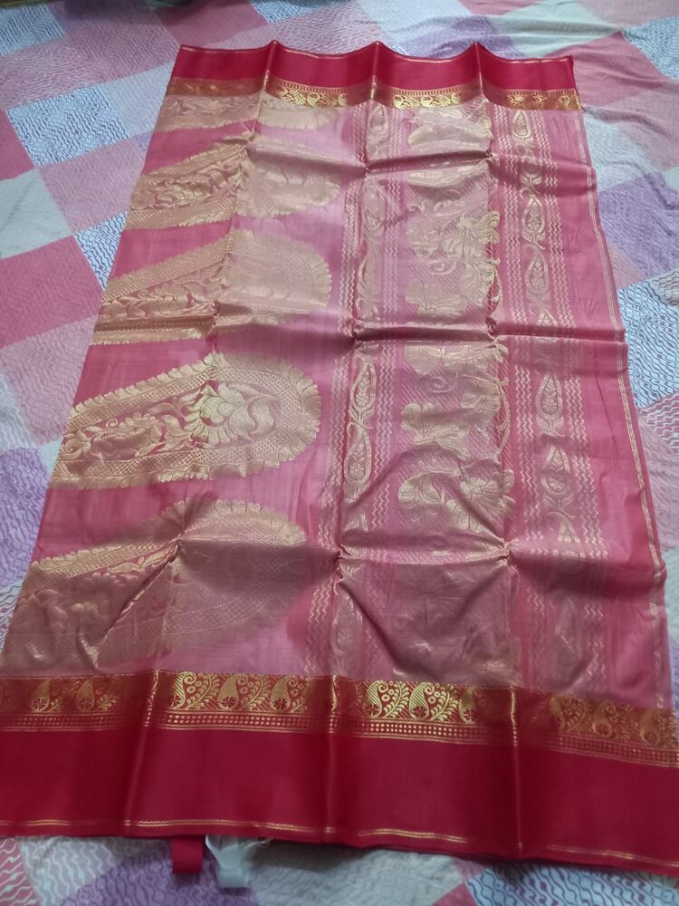 Tussar Tant Banarasi Saree