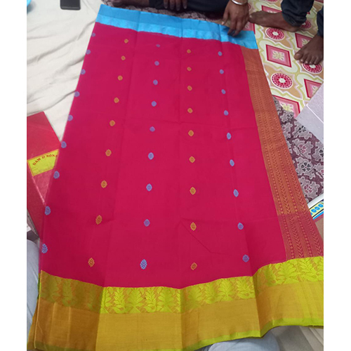 Cotton Tant Banarasi Saree