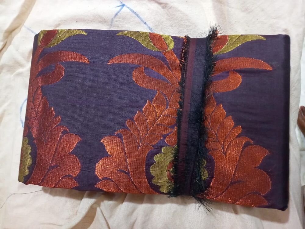 Colorful Tussar Tant Banarasi Saree