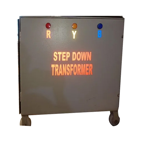 Step Down Three Phase To Single Phase Transformer - Material: Stainless Steel