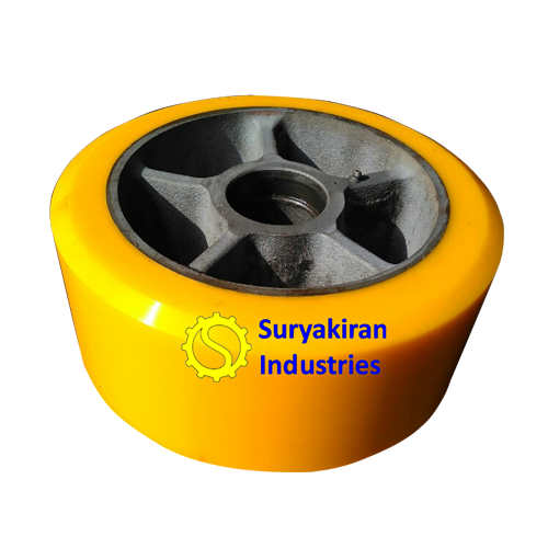 Heavy Duty Polyurethane Wheels - Premium Grade Synthetic Polymer, Ideal For Industrial Applications, Abrasion Resistant
