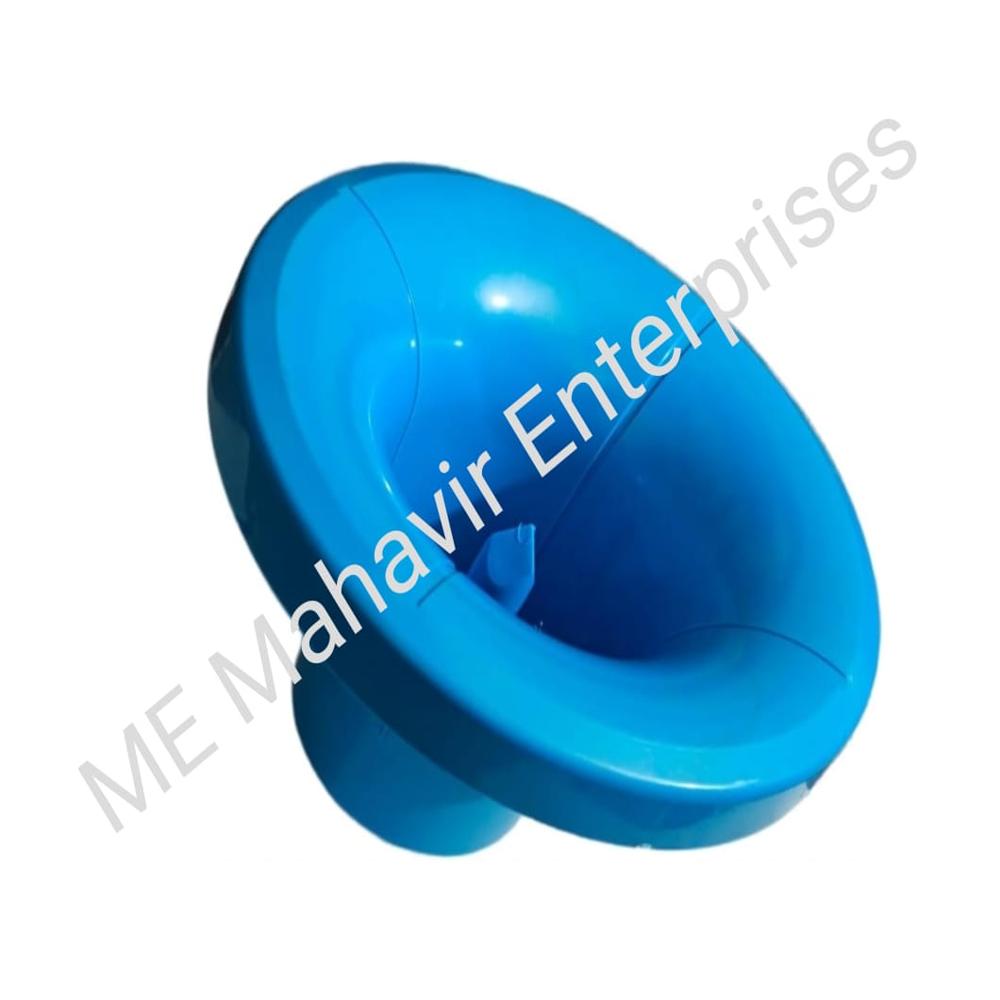 Plastic Bottle Bubble Top Cap - Color: Blue