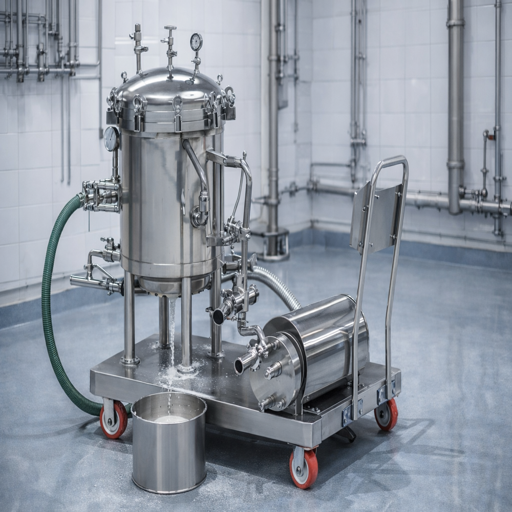 Zero Hold Up Filter Press