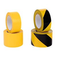 Pu Yellow Band Marking Tape - Dimension (l*w*h): Na  Meter (m)