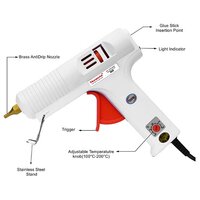 Hot Melt Glue Gun - Dimension (l*w*h): 17.5 X 14 Cm