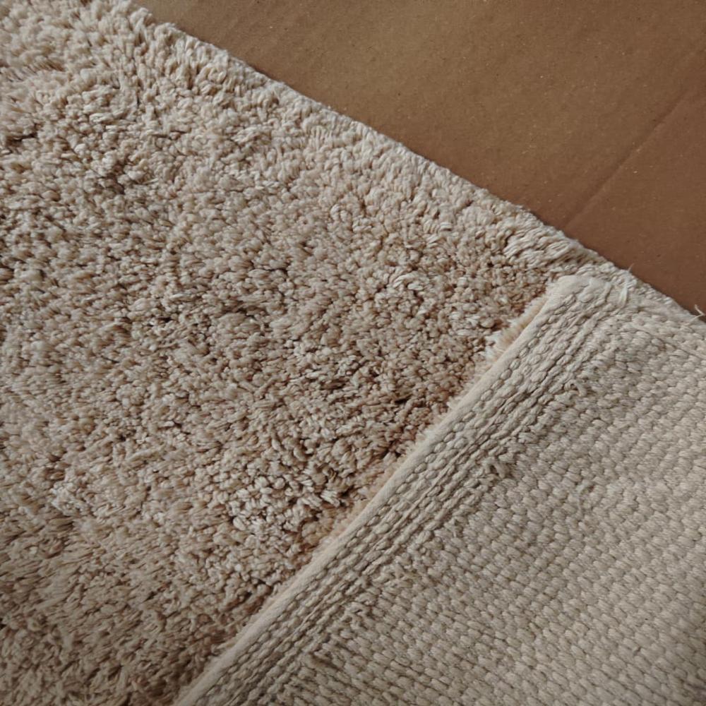 Cotton Bath Rugs - BEIGE