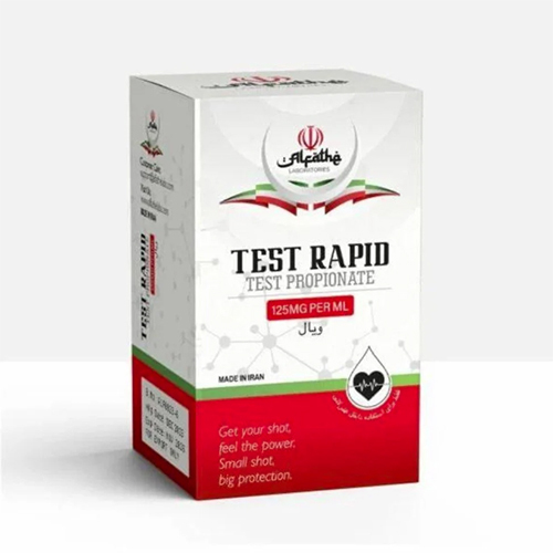 Alfathe Test Rapid Testoste Propionate 125mg 10ml-Fast Acting Injectable Ste (Test P)