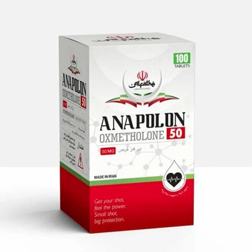 Alfathe Anapo 50mg 100 Tablets-Oxymet Ster Tablets for Extreme Muscle Gain