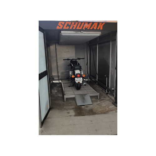 Cabin Type Automatic Bike Wash