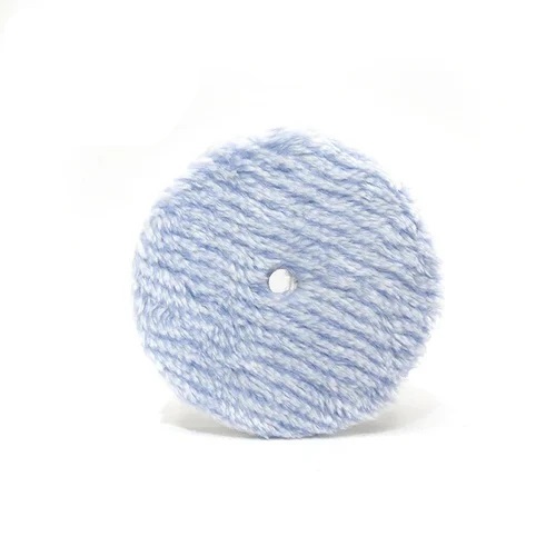 Northwolf Blue And White Hybrid Wool Polishing Pad