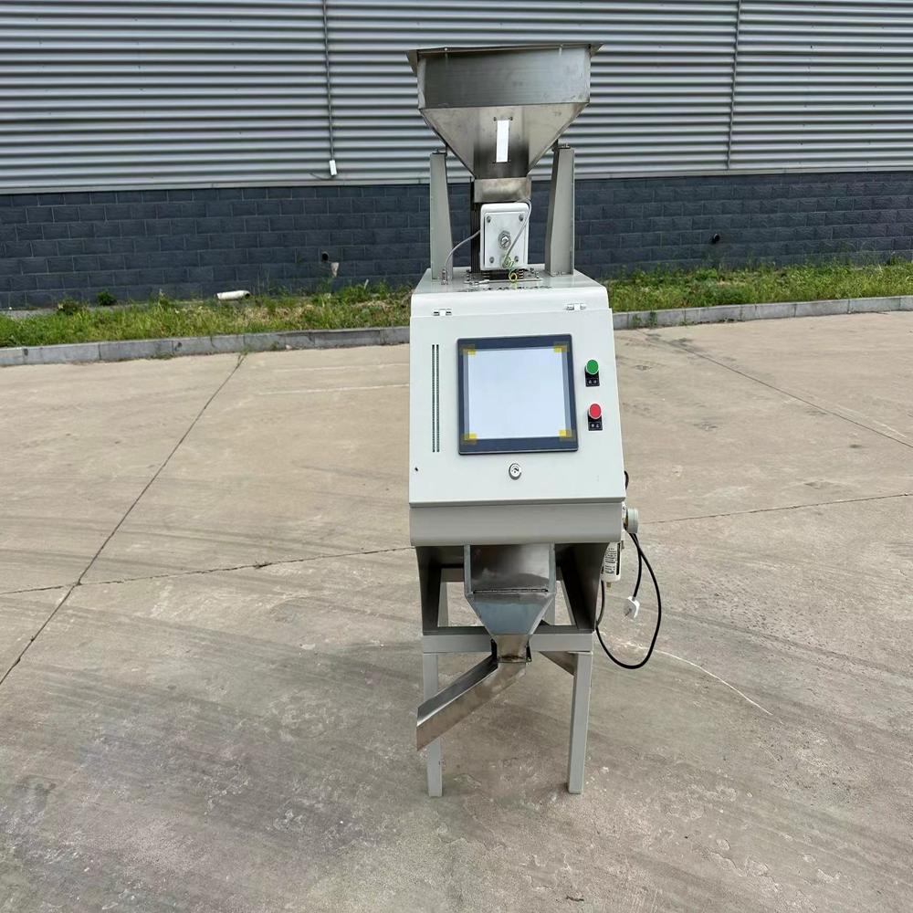 High Capacity 10 Chutes Rice Grain Color Sorter Machine Wheat Quinoa Sorting Machine For Rice Farm - Automation Grade: 1