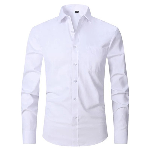 Mens Easy Iron Poly Cotton Shirt