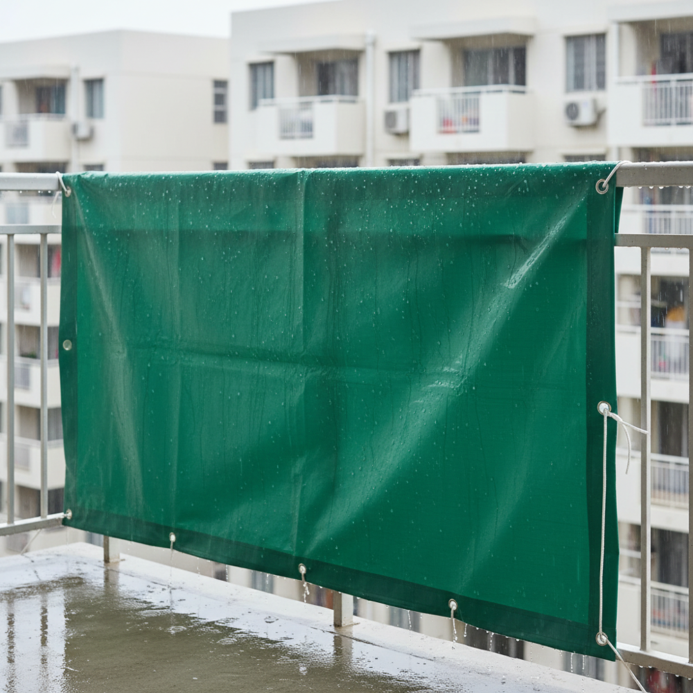 Balcony Waterproof Sheet - Color: Blue