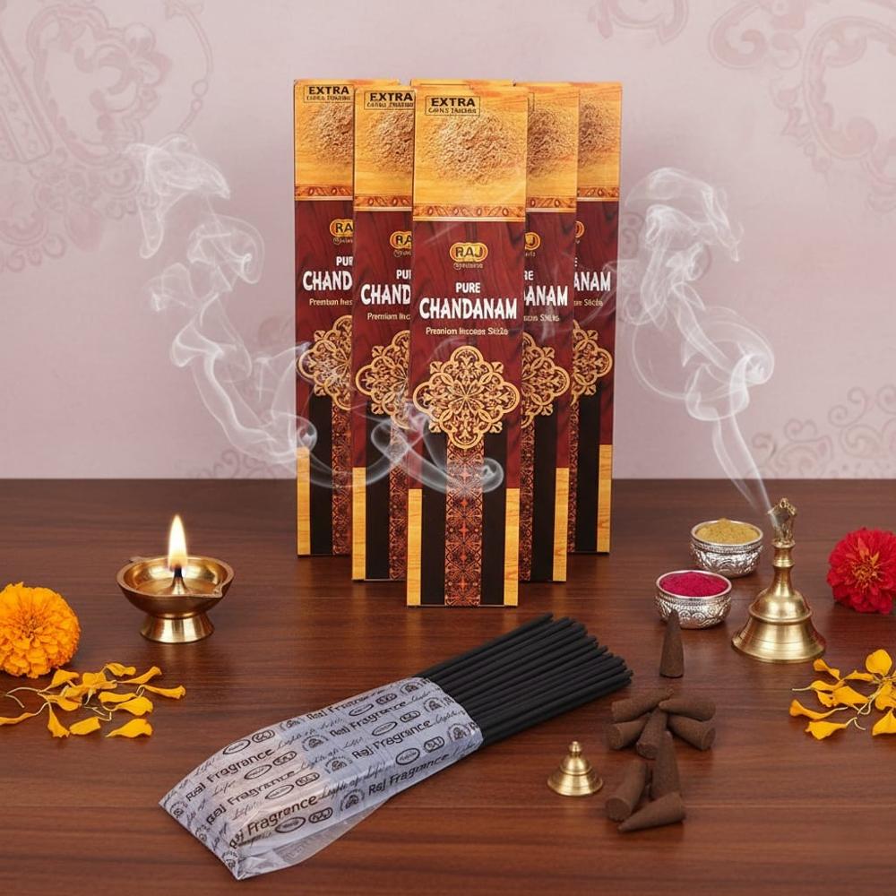 Pure Chandanam Fragrance Incense Sticks