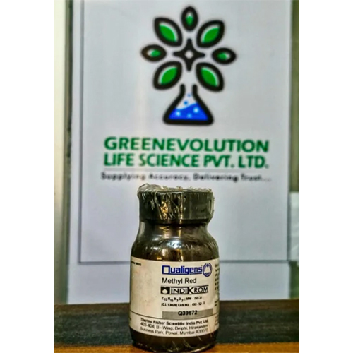 Methyl Red, Indicator, Powder, Qualigens