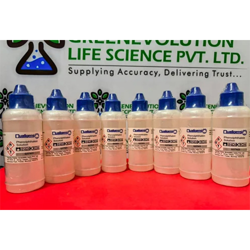 Phenolphthalein Indicator Solution Qualigens