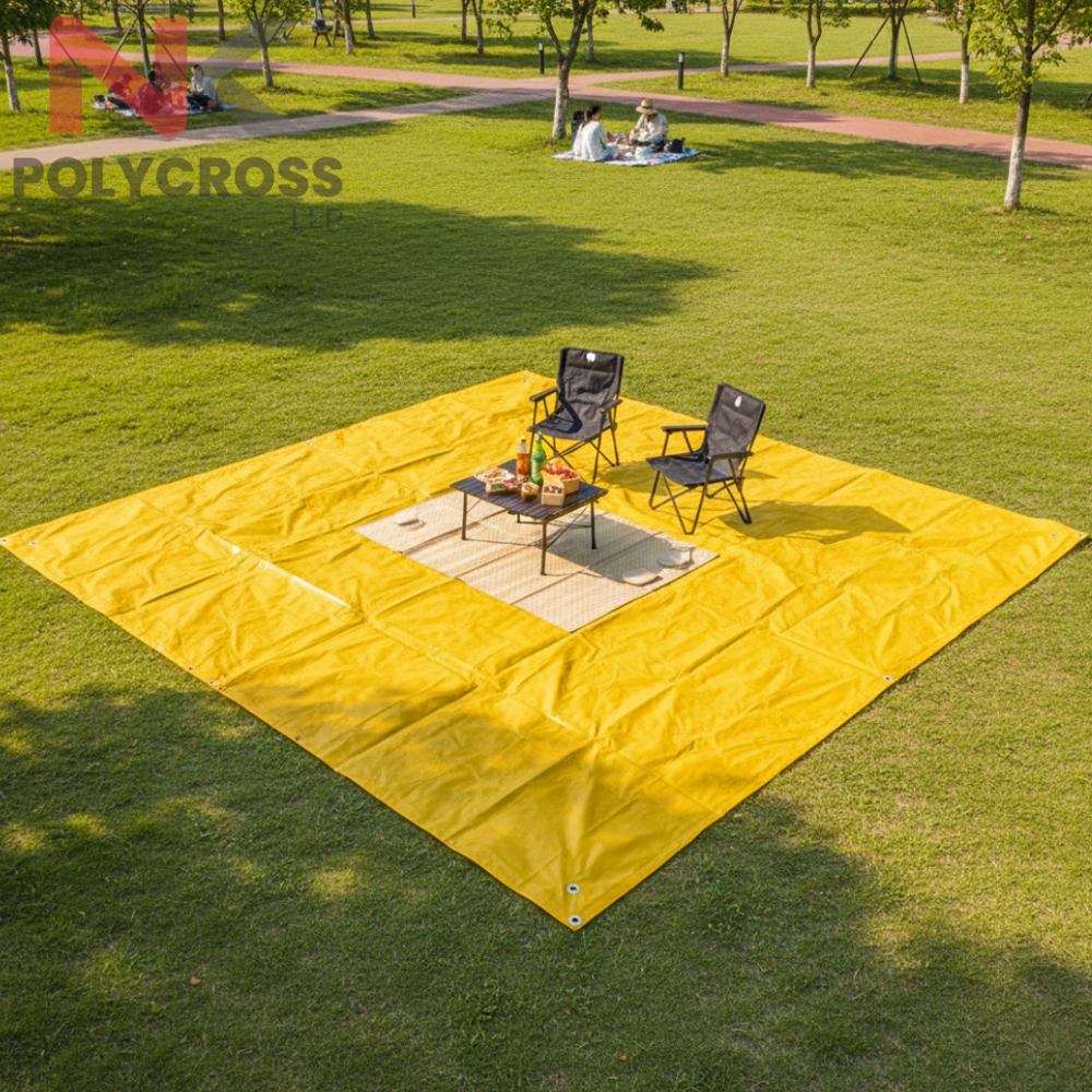 Picnic Ground Sheet - Color: Blue