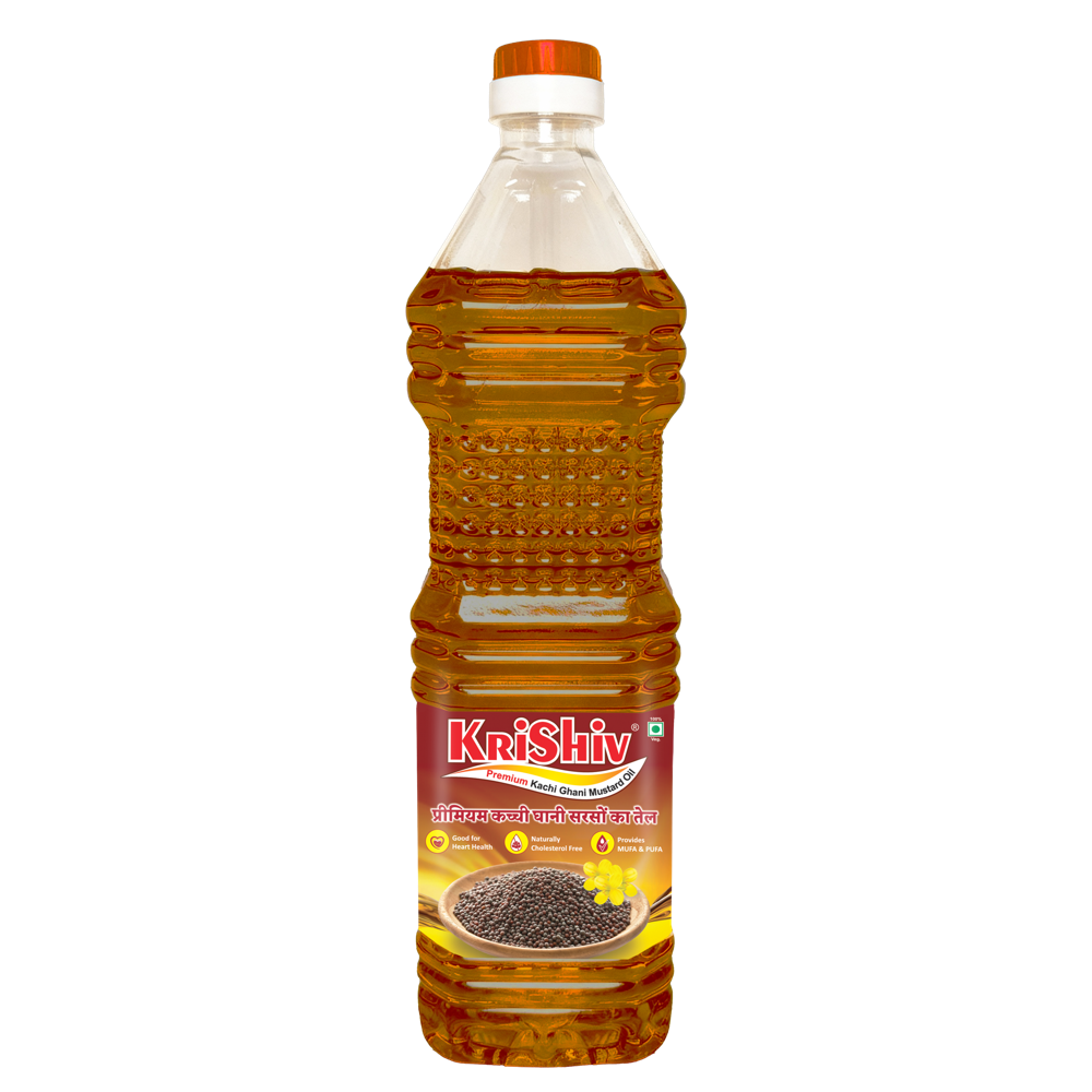 Kacchi Ghani Mustard Oil (Tikhu)