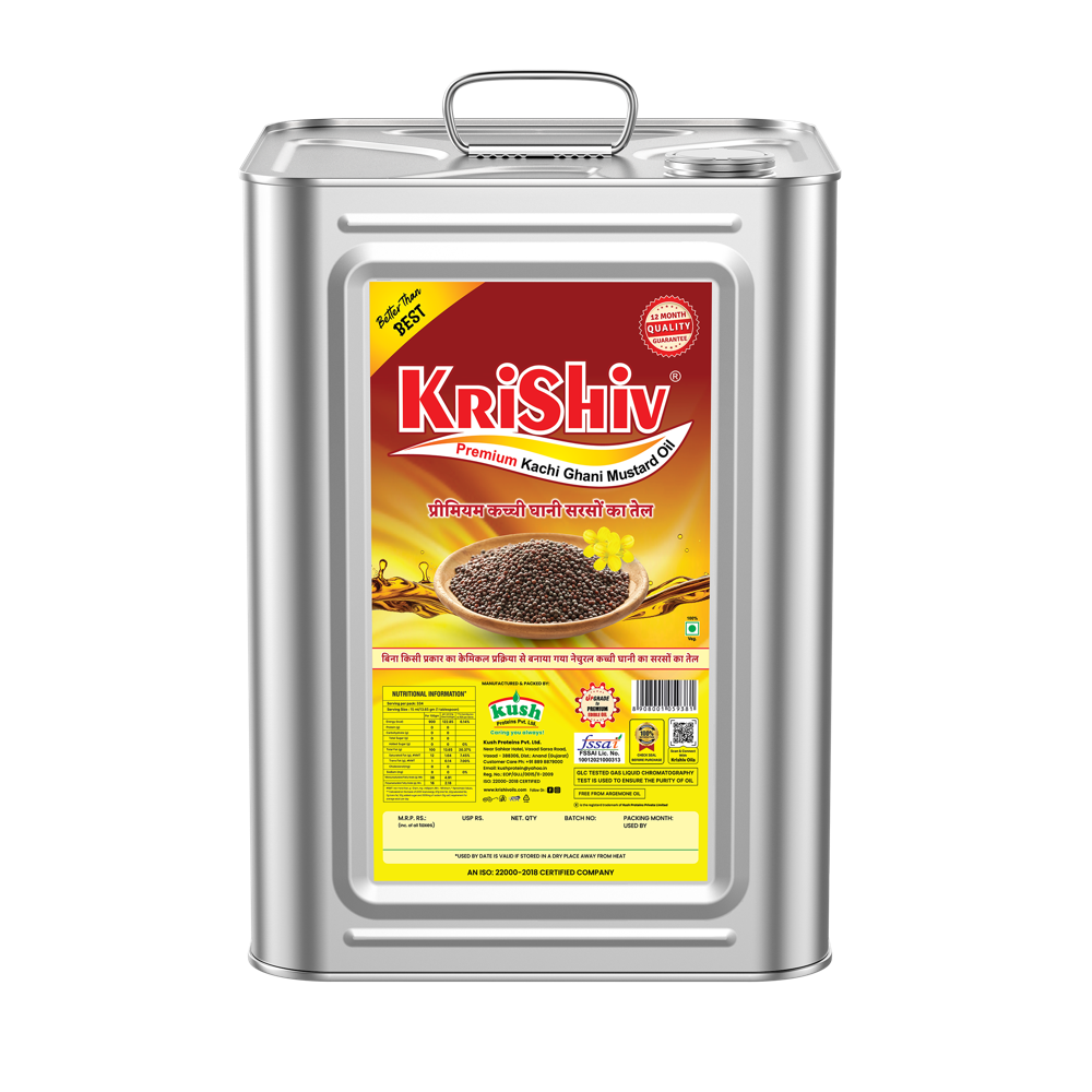 Kacchi Ghani Mustard Oil (Tikhu)