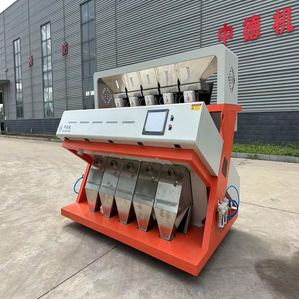 Optical Machine Rice Color Sorter Bean Seeds & Wheat Salt Sorter 448 Mill Cleaning Equipment For Rice Mill - Automation Grade: 1