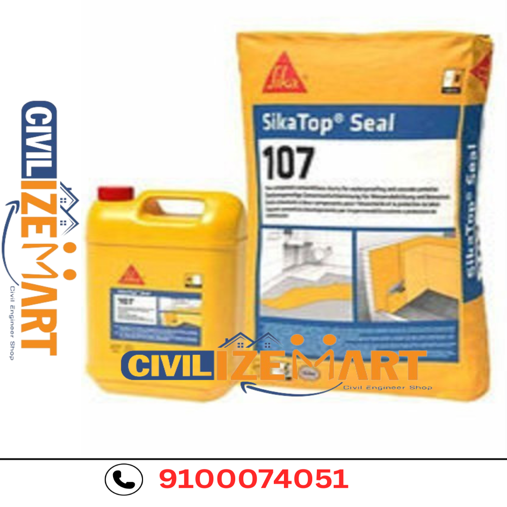Sika Waterproofing Coating for Terrace & Bathroom SikaTop 107 Seal Plus.