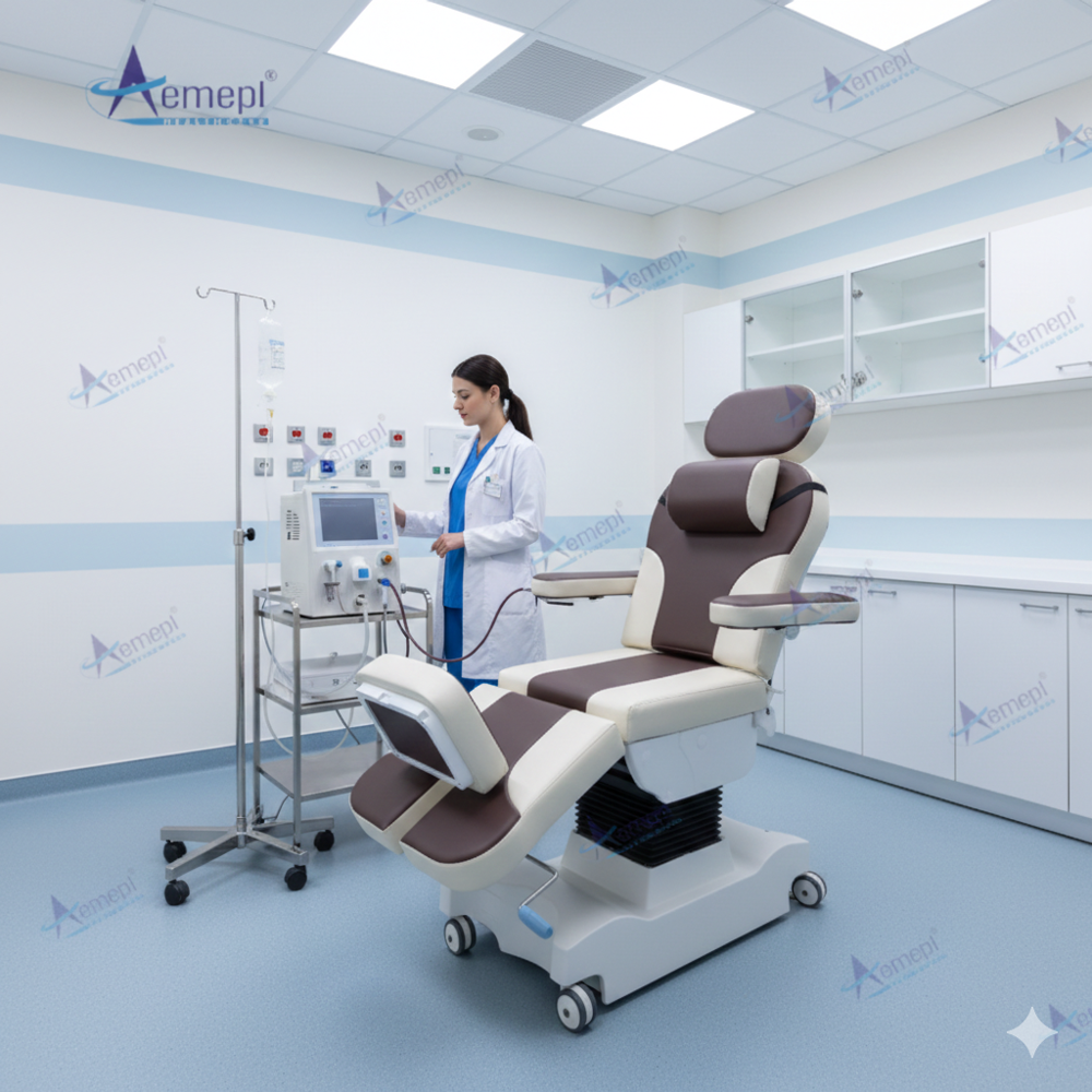 Advanced dialysis chair