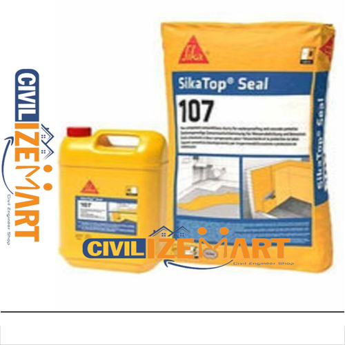 SikaTop 107 Seal Plus 2-Component Kit for Concrete Water Tanks, Walls & Roofs