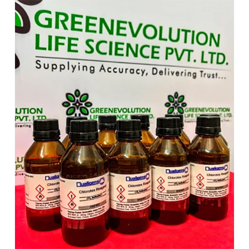 Chlorotex Reagent For determination of free chlorine from 0.1 to 1.0 ppm Qualigens