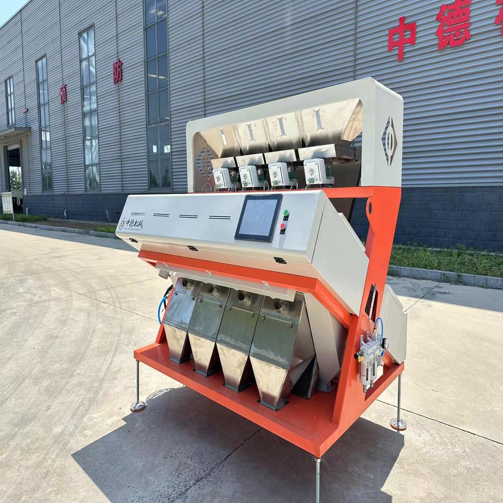 High Efficiency Rice Mill Color Sorter Cocoa Bean Sorting Machine Corn Color Sorter For Sorting Beans - Automation Grade: 1