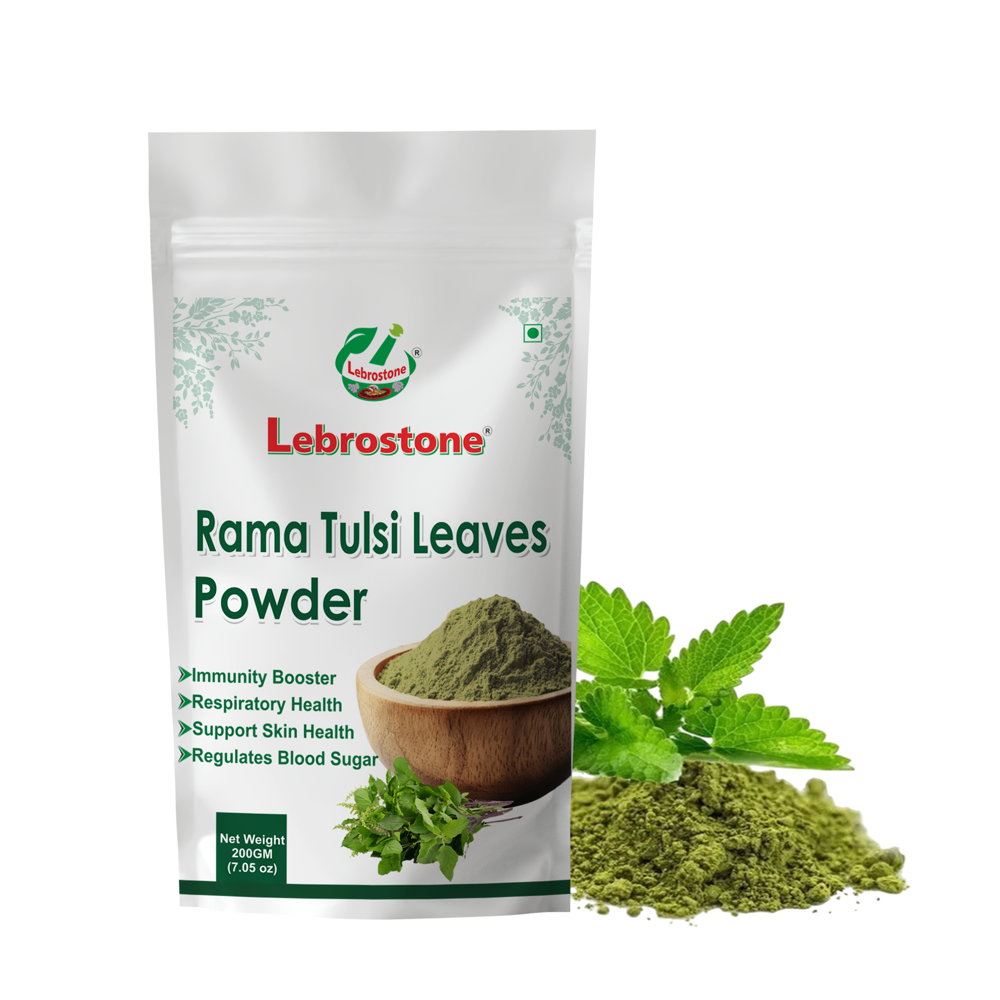 Lebrostone Rama Tulsi Leaves Boosts Immunity, Supports Skin, Lungs & Blood Sugar.(200g)