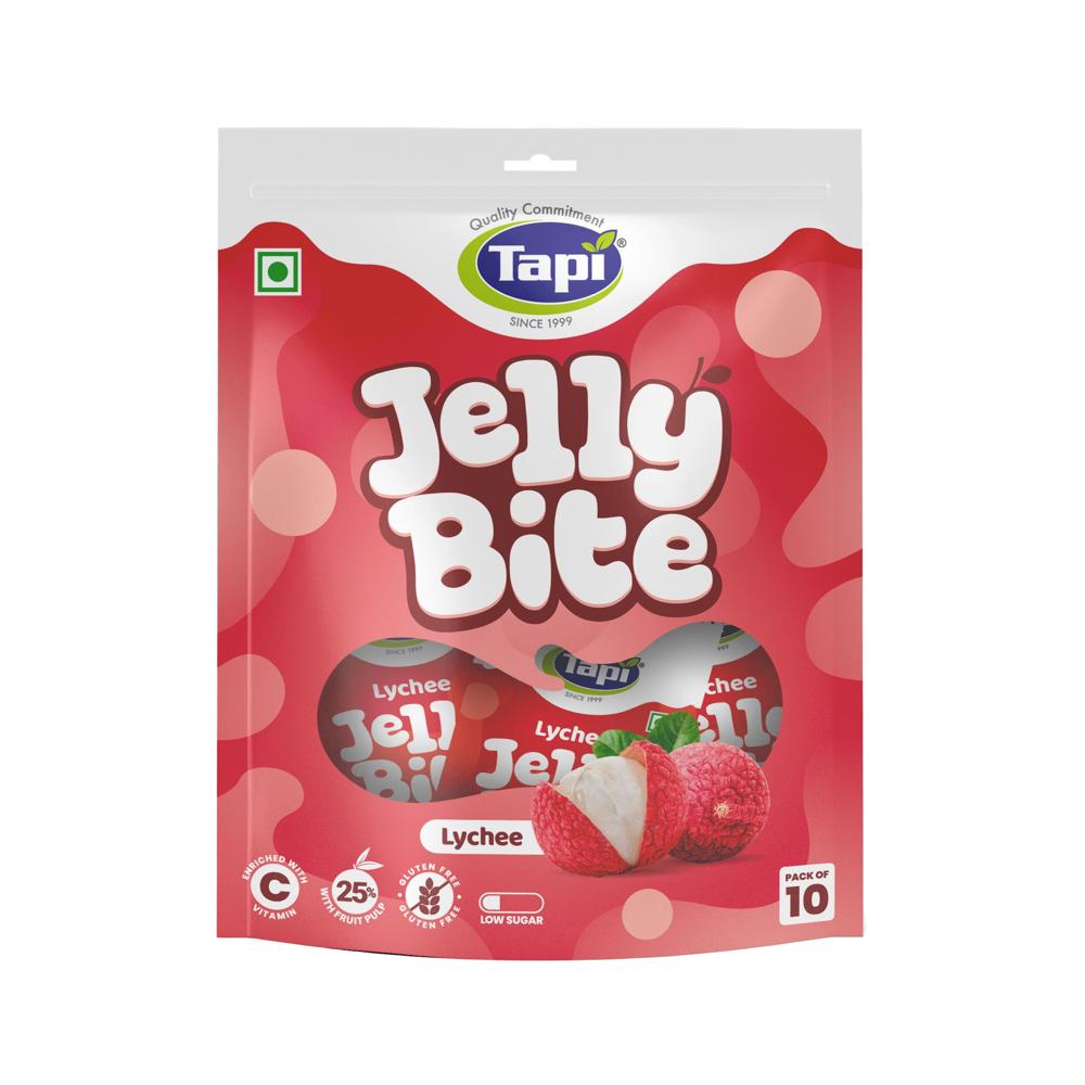 Lychee Jelly Bite - Pack Size: Pack Of 10
