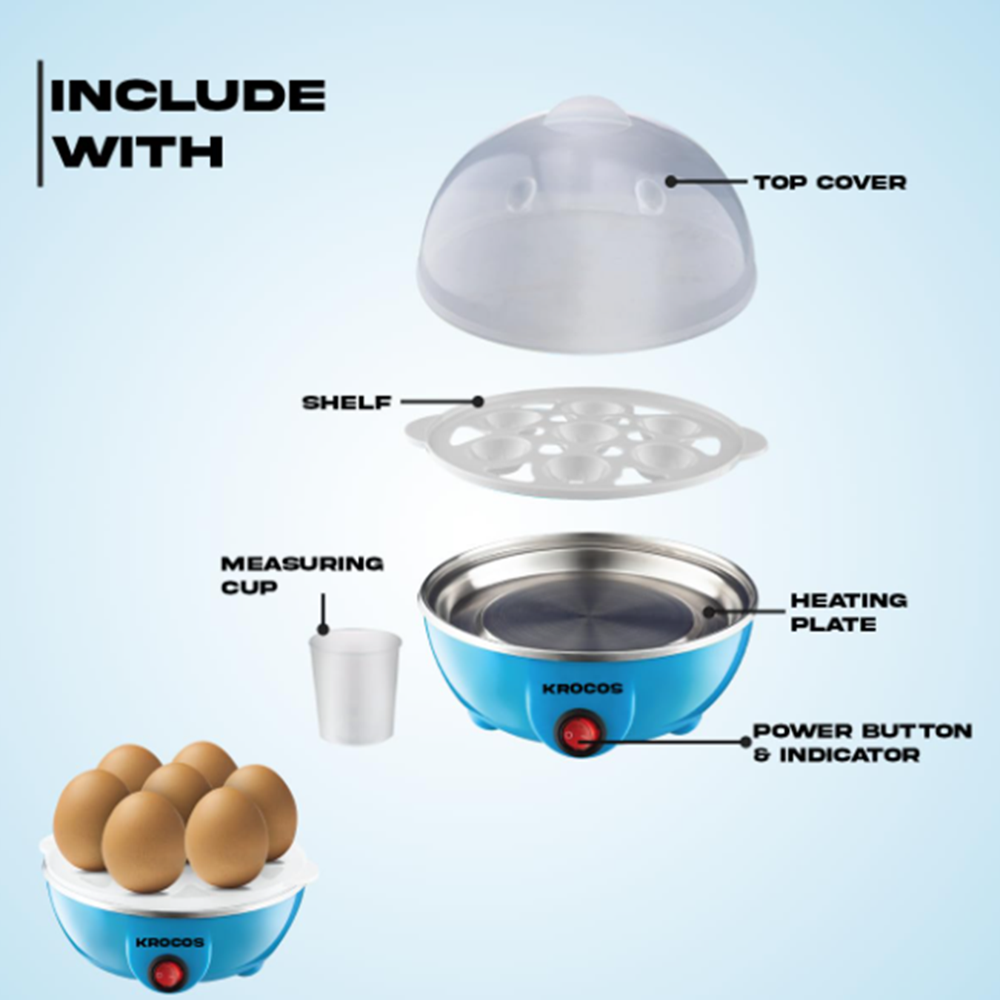 Egg Boiler - Capacity: 7 Pcs/hr
